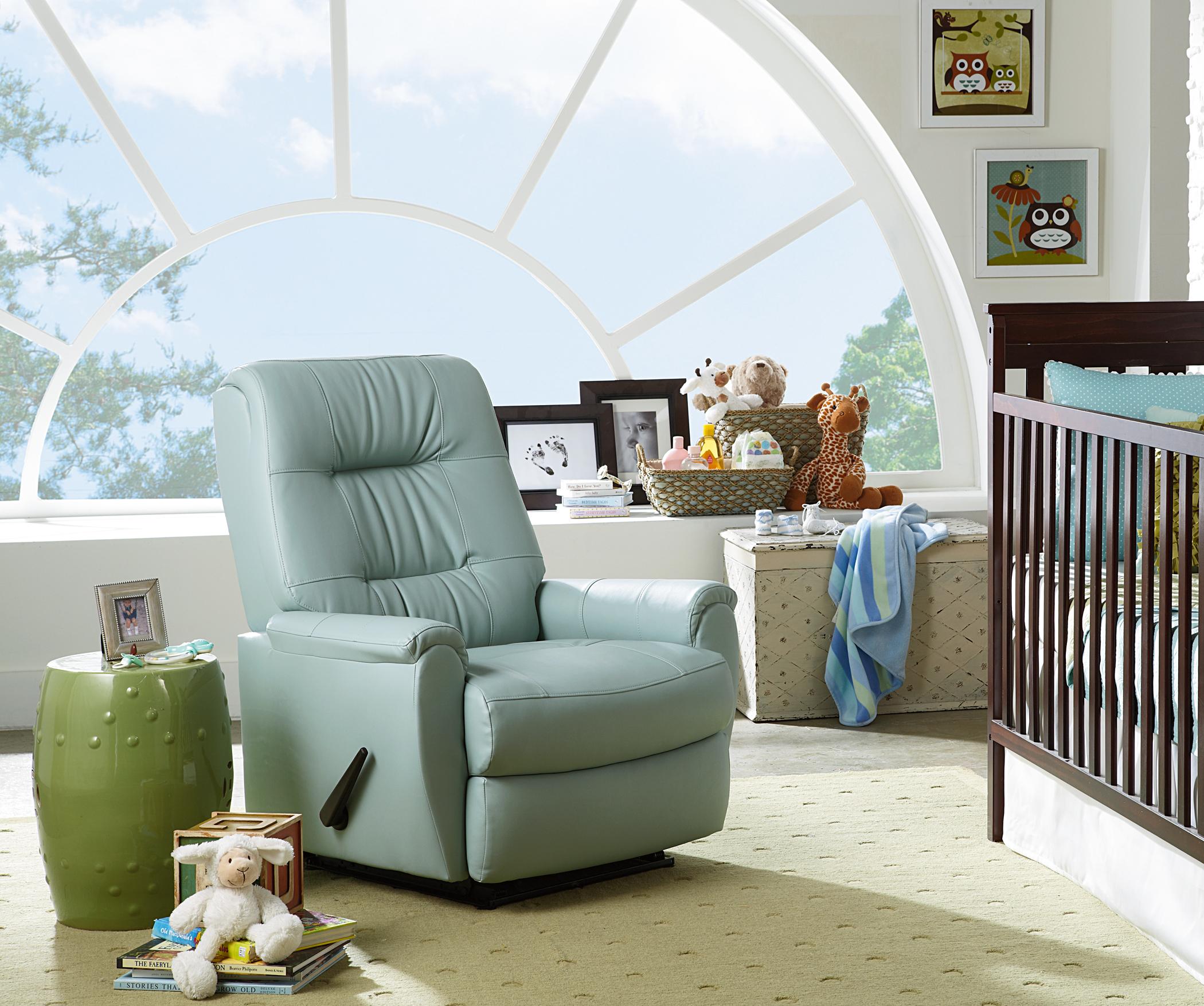 Vendor 411 Petite Recliners 2A79U Felicia Swivel Rocker Recliner with